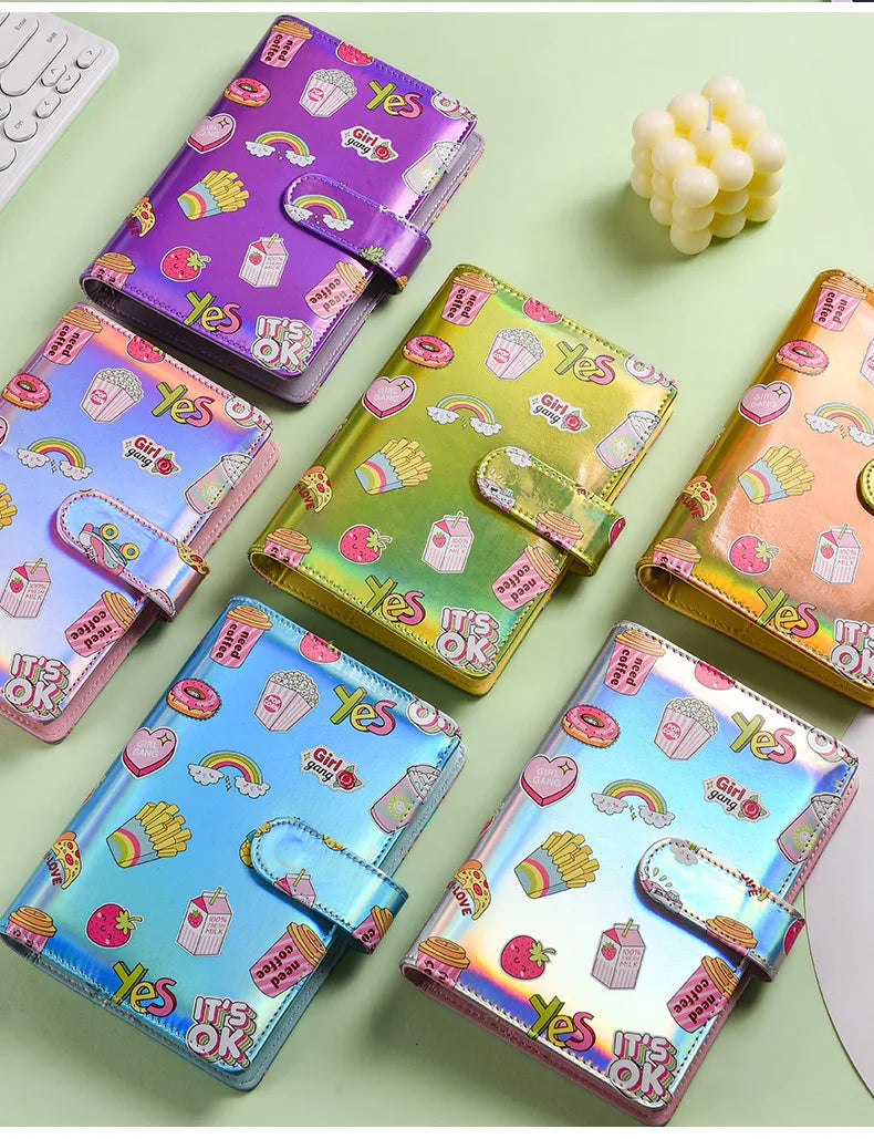 A6 Binder Cash Envelopes for Budgeting Money Organizer for Cash Money Envelopes for cash Leather A6 Binder with zipper