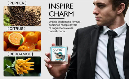Original Cupid Men's Pheromone Cologne Lasting Mature Hypnotic Rich Fragrance High Quality Hombre Perfume Body Spray