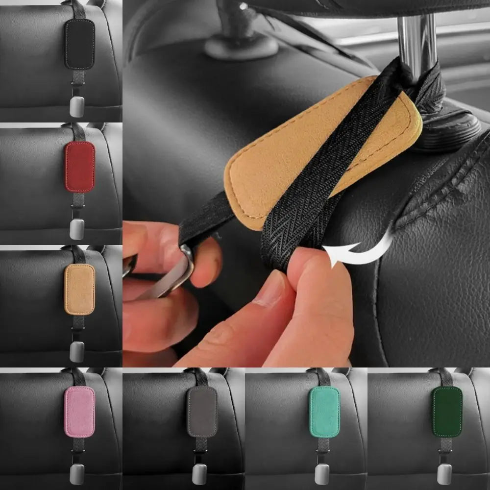 Universal Car Seat Back Hook Storage Hanger Headrest Hook Vehicle Back Seat Organizer Car Clips Back Seat Holder