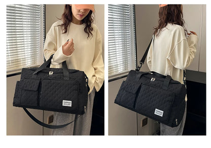 Fashion Travel Bag Handbags Large Capacity Carry On Luggage Bags Men Women Shoulder Outdoor Tote Waterproof Sport Gym Bag