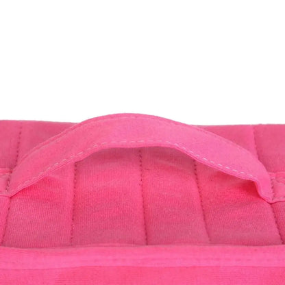 8-Grid Essential Oils Carry Case Moisture-proof Shockproof Cosmetic Organizer Box Handle Convenient Essential Oils Container