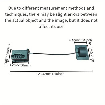 Easy-Install No-Drill Security Lock for Drawers, Refrigerators & Cabinets - Childproof Safety Door Clip & Window Latch