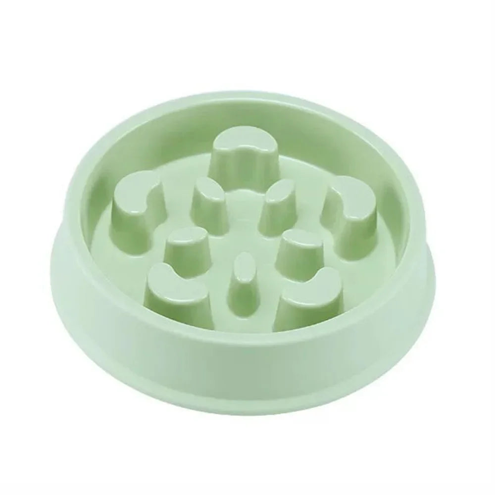 Pet Dog Slow Feeder Bowl Puppy Non Slip Puzzle Bowl Anti-Gulping Pet Slower Food Feeding Dishes Dog Bowl for Medium Small Dogs