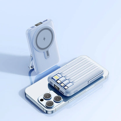 PD 20W Fast Charging 10000mAh Portable Phone Charger Power Station Power Bank Magnetic  Wireless Charger  Power bank