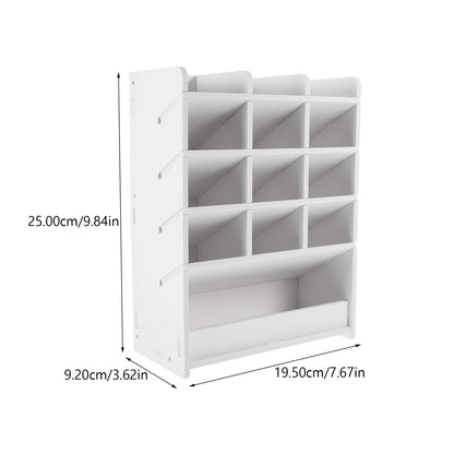 Desktop Storage Box Wood Office Stationery Organizer School Office Pen Stand Living Room Coffee Table Remote Control Organizer