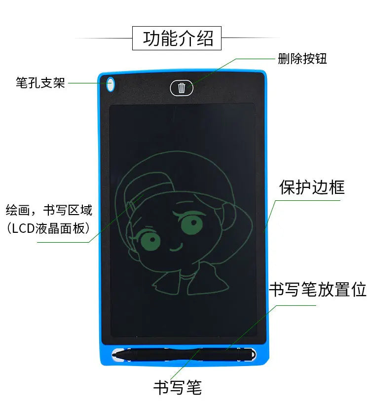 4.4/6.5/8.5 Inch LCD Writing Tablet Handwriting Pads Portable Electronic Tablet Board ultra-thin Board Digital Drawing Tablet
