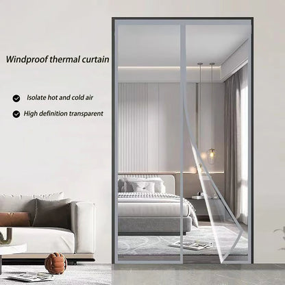 Winter warm curtain, air conditioning door curtain, partition curtain, windshield curtain, transparent soft plastic