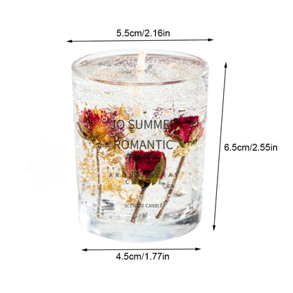 Scented Wax Candle Smokeless Aromatic Soybean Candles Aromatherapy Wedding Birthday Party Gift 2024 Christmas Home Decoration