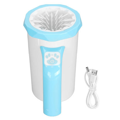 Automatic Dog Paw Cleaner Powerful Rechargeable Dog Paw Washer Cup Hands  Multifunction Silicone  for Large Dogs