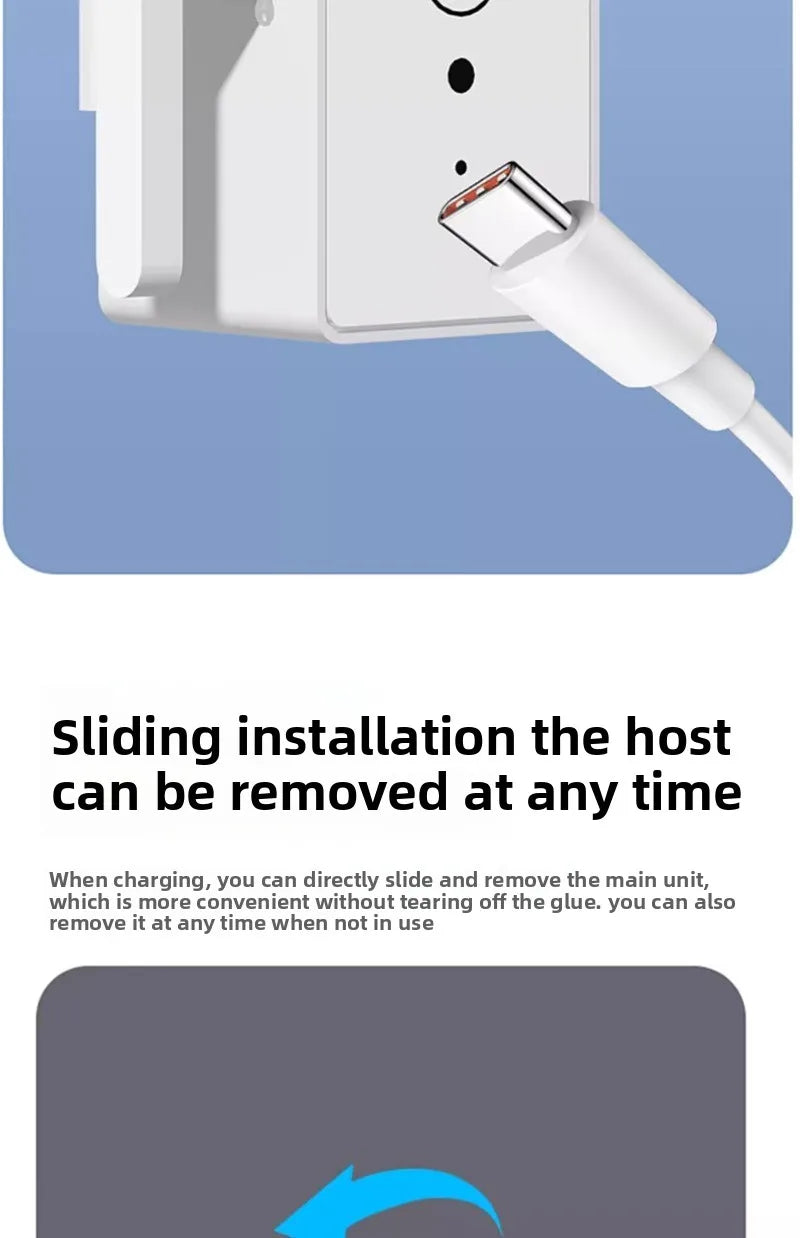 Smart Wireless Light Switch Remote Control for Bedroom/Lazy People, Auto On/Off, Smart Home Device