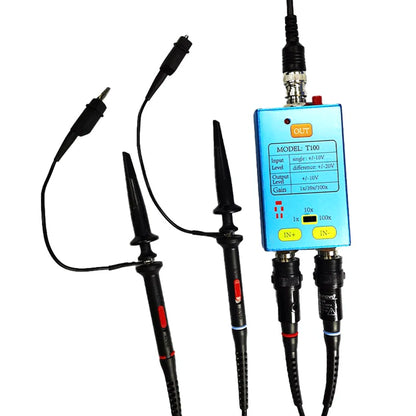 1x 10M Differential Probe Oscilloscope Battery Powered Consumer Electronics Accessories Low Noisefor Maintenance Personnel