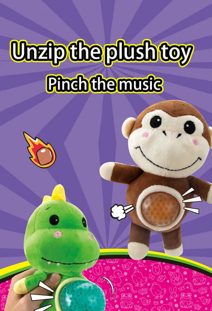 Plush Doll Pinch Fun Toy Creative Unique Stress Relieving Toy Pinch Ball Small Monster Gift