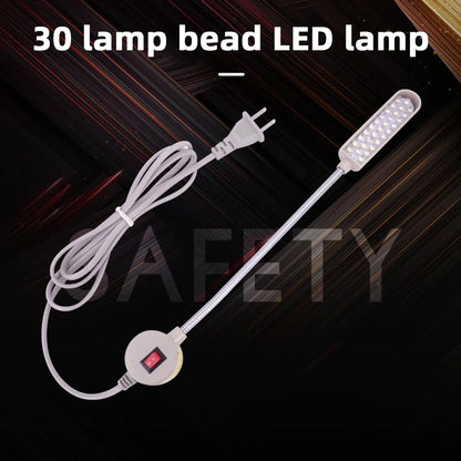 LED Ceiling Light With 30 Light Beads Sewing Machine Lighting Desktop Lathe Drilling Machine Multifunctional Flexible Work Light