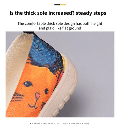 Women's Shoes 2025 Summer Casual Sneakers Breathable Color Block Chunky Sole Affordable Free Shipping