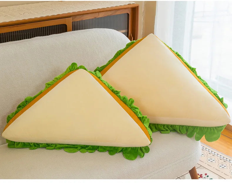 Plush Stuffed Toys Cute and Creative Sandwiches Pillows Toast Bread Children's Sofas Bedside Pillows Large Cloth Dolls Birthday