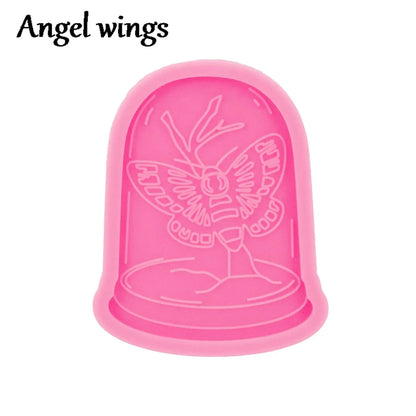 DY1206 African Tribal Symbols Badge Reel Mold Epoxy Resin, Medical,Medical, Physical Therapy, Pharmacy Nursing Chocolate Moulds