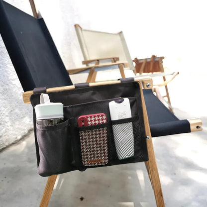 Bedside Caddy Storage Bag Multi Pockets Hanging Bag Bed Accessories Organizer Gadget Oxford Cloth for Dorm Bunk Hospital Book