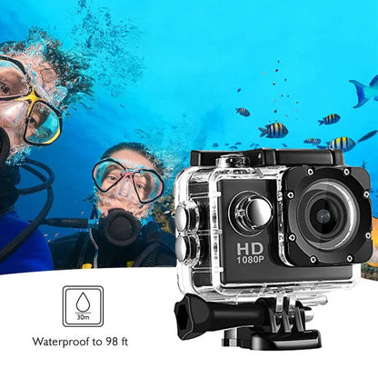 Underwater Waterproof Sports Dv Multifunctional Outdoor Riding Locomotive Sports Camera Sports Camera Diving Camera