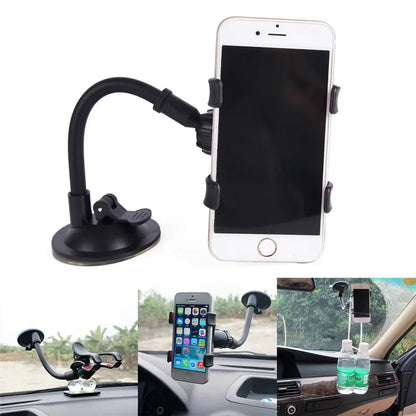1PC Car Phone Holder Windshield Holder For Phone In Car Support Mobile Phone GPS Mount Desk Table Cell Mobile Phone Holder Stand