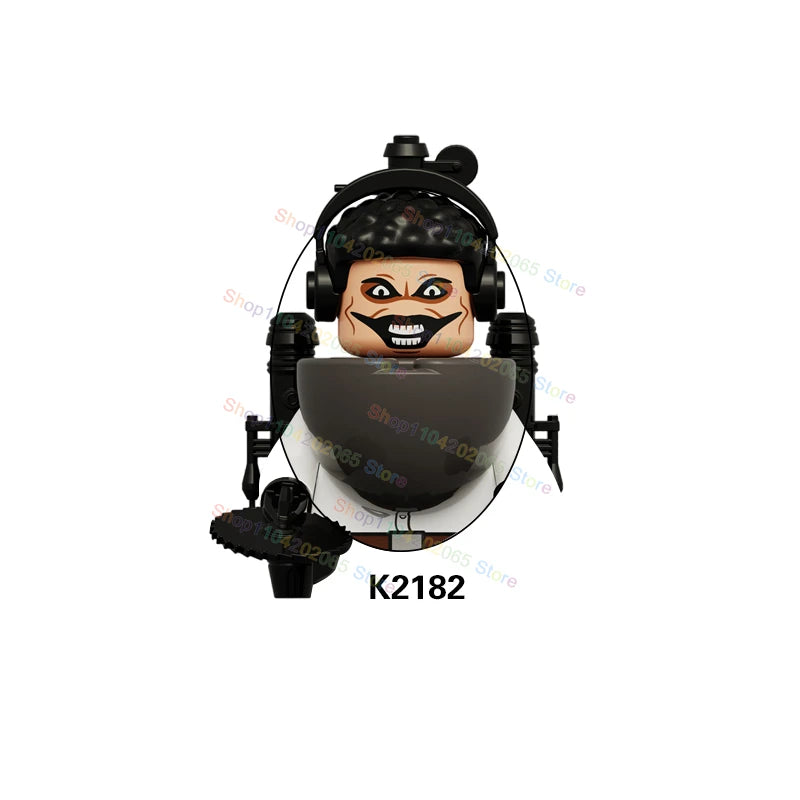 Hot Game Building Blocks Skibidi Toilet Accessories TV Monitor Cameraman Speakman Figures Toys KDL829 KDL826 KDL828