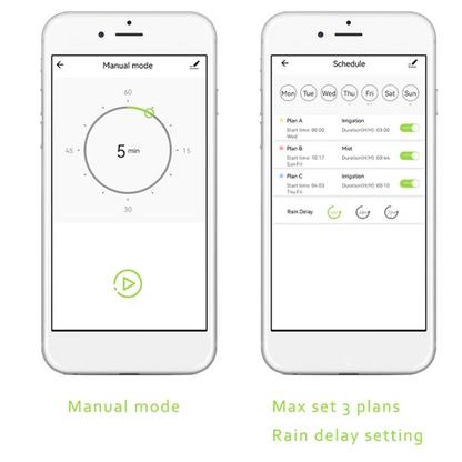 A36T-Wifi Water Controller Smart Sprinkler Controller Wifi Irrigation Controller Wireless Watering System Valve APP EU PLUG
