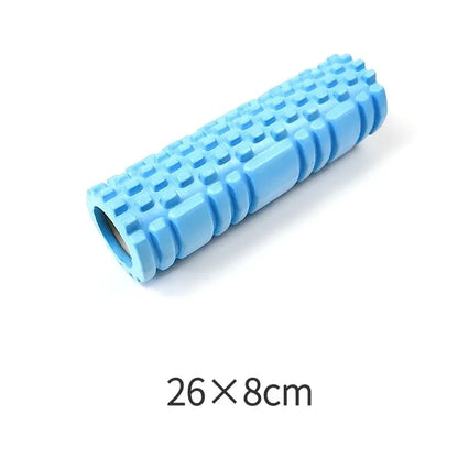1pc Foam Massage Roller, Hollow Yoga Column Fitness Equipment for Muscle Massage, Physiotherapy and Sports Rehabilitation Rolle
