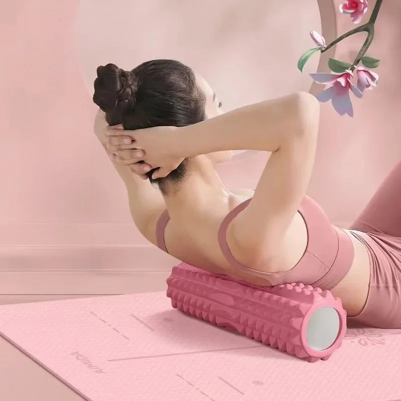 Solid Foam Roller Yoga Mat Muscle Fascia Relaxation  Massage Stick for Fitness And Stretching