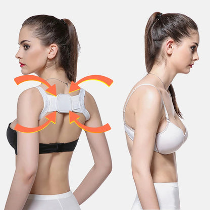 Back Brace Correction Belt Lumbar Brace Straightener Neck Hump Corrector Belt Corset Posture Correction Personal Health