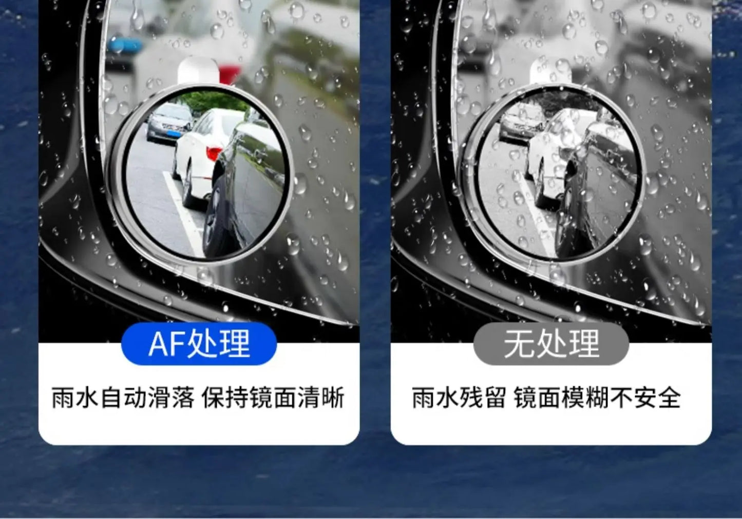 Small round mirror rearview mirror car reversing artifact blind spot auxiliary mirror reflector 360 degree suction cup