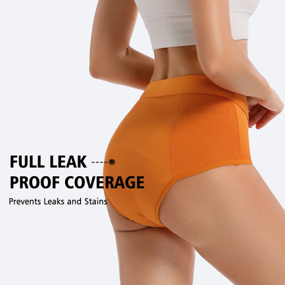 Menstrual Period Underwear High Waist Menstruation Panties Woman Abundant Flow Menstrual Cycle Absorbent Underwear Period Shorts