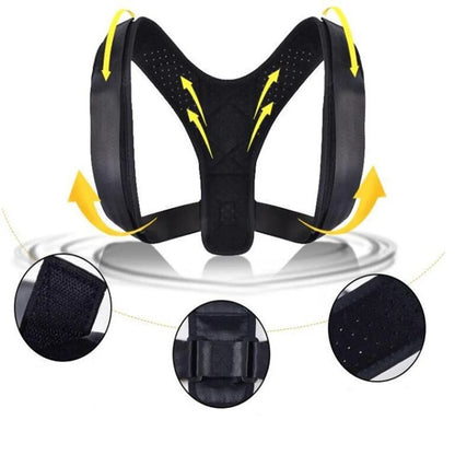 Upper Back Support Posture Band Braces Clavicle As Support Back Straightener Shoulder For Men And Women，Improve Your Posture