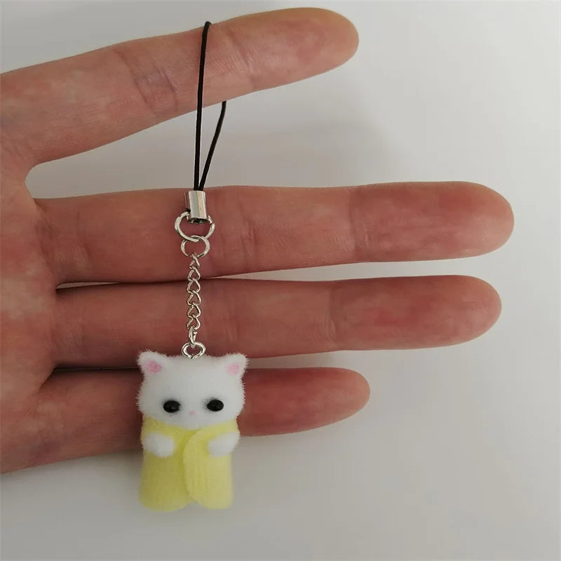 Baby Calico Critter Cats Phone Case Charm | Phone Accessories, Cats, Charms, Keychains