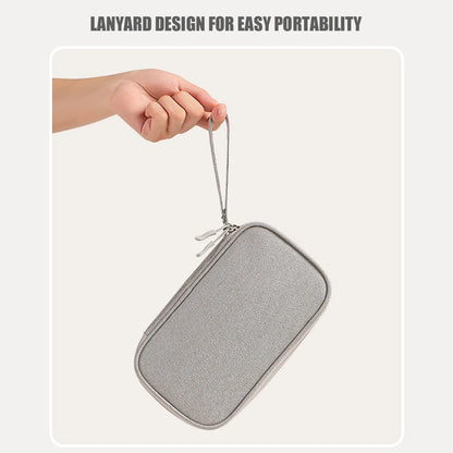 Travel Portable Digital Accessories Storage Bag Organizer of Mobile Phone Bag U Disk Charging Bank Mobile Data Cable Storage Bag