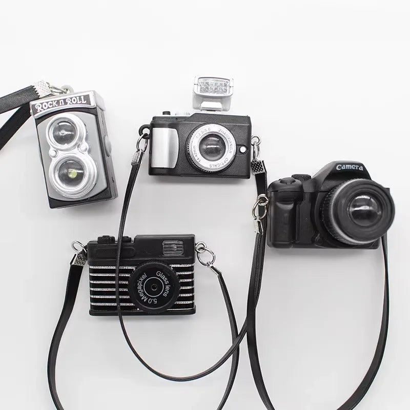 Camera Can Flash 3D Fridge Magnets Resin Creative Refrigerator Magnets Sticker Handicraft Tourist Souvenir Gift Home Decoration