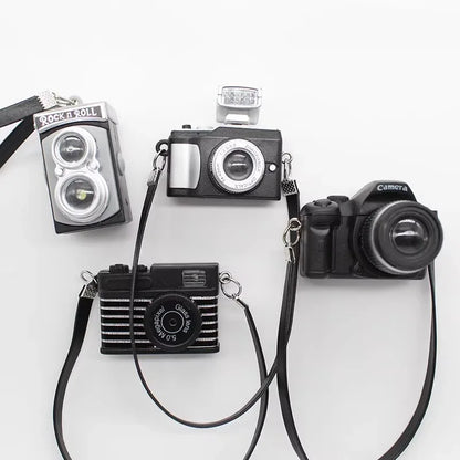 Camera Can Flash 3D Fridge Magnets Resin Creative Refrigerator Magnets Sticker Handicraft Tourist Souvenir Gift Home Decoration