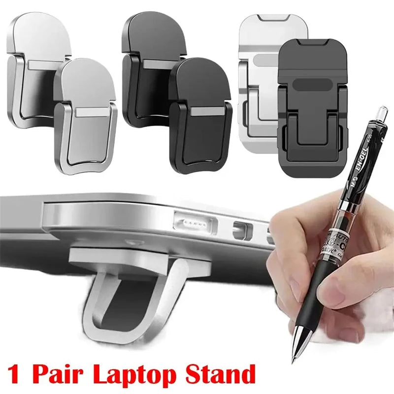 Laptop Heighten Stand for Keyboard Tablet Phone Holder Mini Portable Legs Laptop Stands for Macbook Huawei Notebook Support Feet