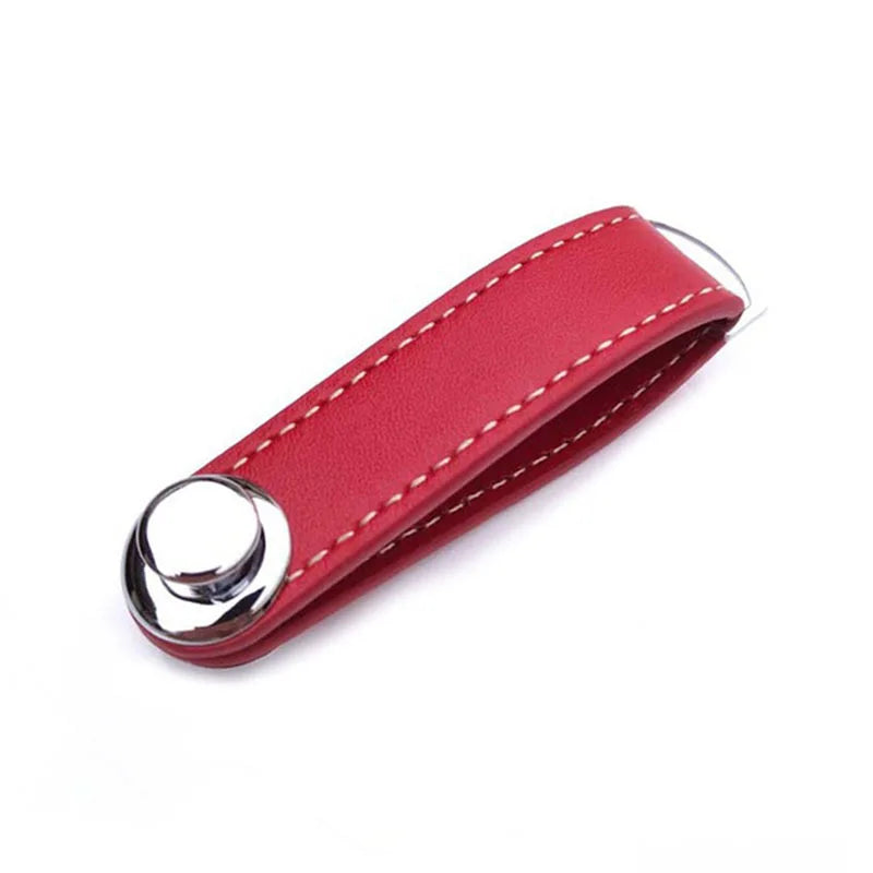 Car Key Pouch Bag Case Wallet Holder Chain Key Wallet Ring Collector Housekeeper Pocket Key Organizer Smart Leather Keychain