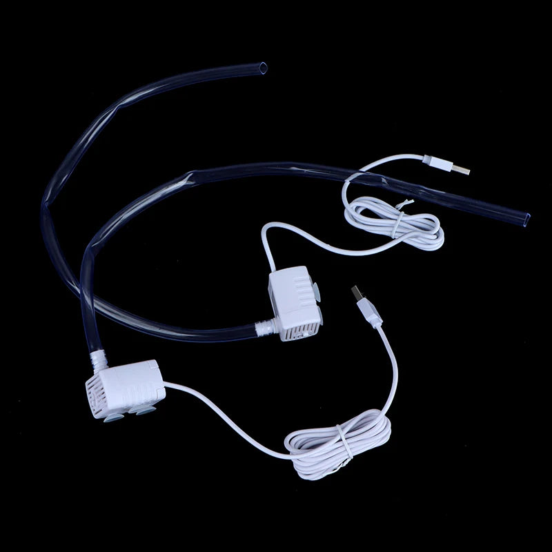 Water Pump LED Light Pet Cat Water Fountain Motor Replacement For Cat Flowers Drinking Bowl Dispenser Home Pet Dog Accessories