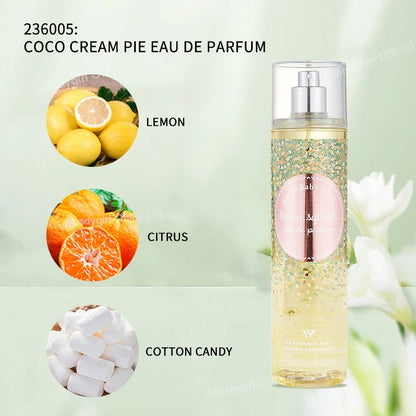 Women's Long Lasting Light Fragrance Victoria Fragrance Body Spray With Various Flavors Skin Care