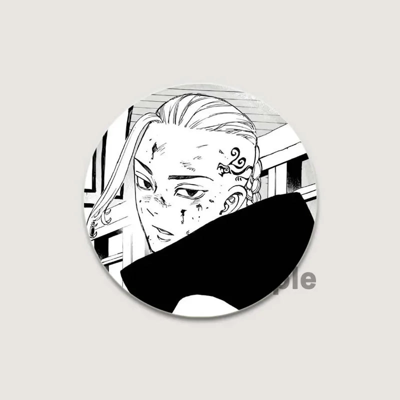 Fashion Accessories Anime Tokyo Revengers Brooches Backpack Clothes Accessories Decor Lapel Pin Badge for Fan's Collection Gift