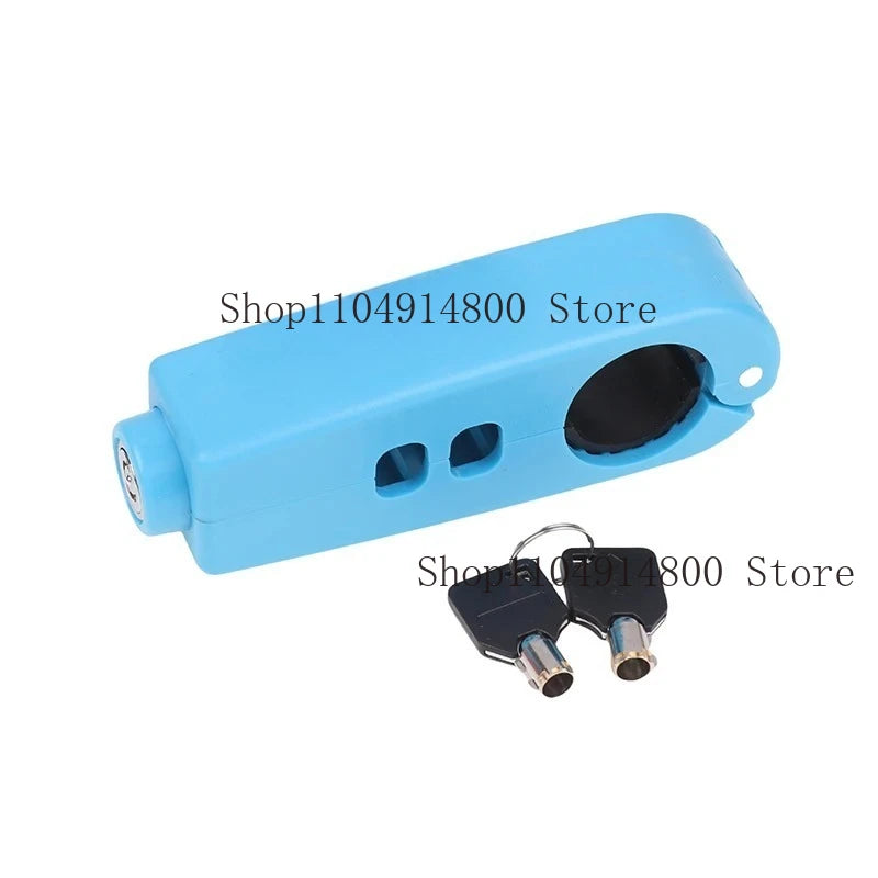 Bike Anti-Theft Lock Electric Bicycle Brake Handlebar Grip Lock Portable Prevent Theft Bike Motorcycle Locks Cycling Accessories