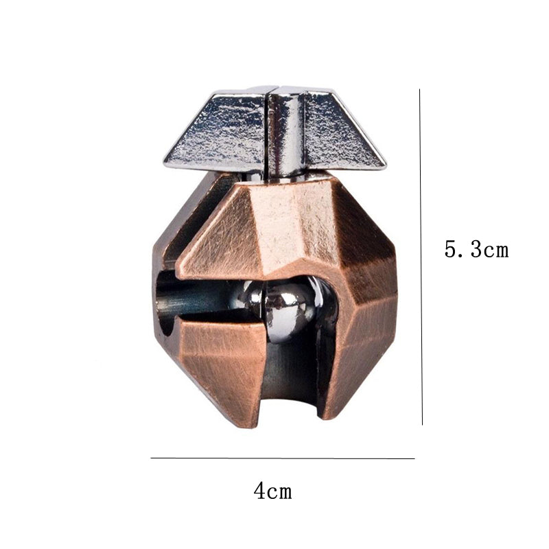 Lock Puzzles For Adults Kids Classic IQ Metal Teasers Unlock Układanka Logiczna Juguetes Y Aficiones cast puzzle
