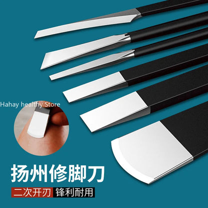 Stainless Steel Hand Foot File Callus Cuticle Dead Skin Removal Manicure Feet Pedicure Knife Toe Nail Scraper Foot Care Tools