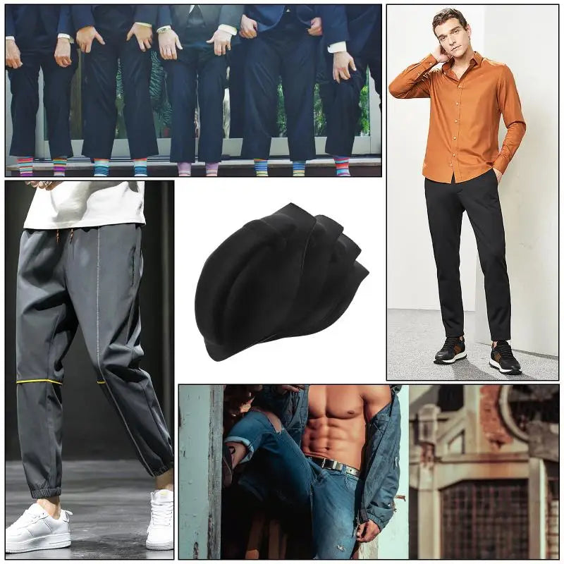 4 Pcs Sponge Pad Underwear Bulge Pouch Briefs Enhancing Mat