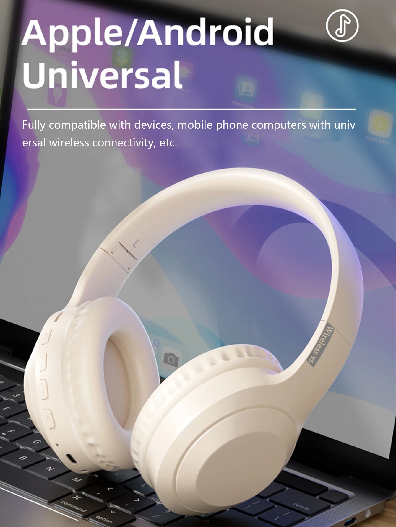 Headset Bluetooth wireless headset, Jerry 5.0, long range, gaming game wireless headset, low latency