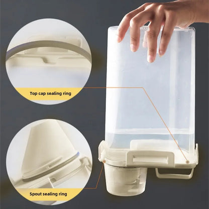 Dog Food Container Sealed Dog Food Storage Box with Lid - Moisture & Leak-proof, Ideal for Dog Food, Cat Food, Pet Snacks