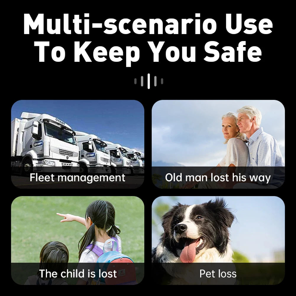 Mini GPS Tracker Magnetic Real-Time Locator Mini Tracking Device Pet Vehicle Lost Tracker Pet Kids Bag Wallet Tracking