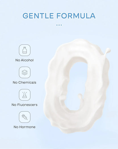 LAIKOU Milk Skincare Set 5 Pieces Nourishing Hydrating Moisturizing Brightening Facial Lasting Care Skincare Set