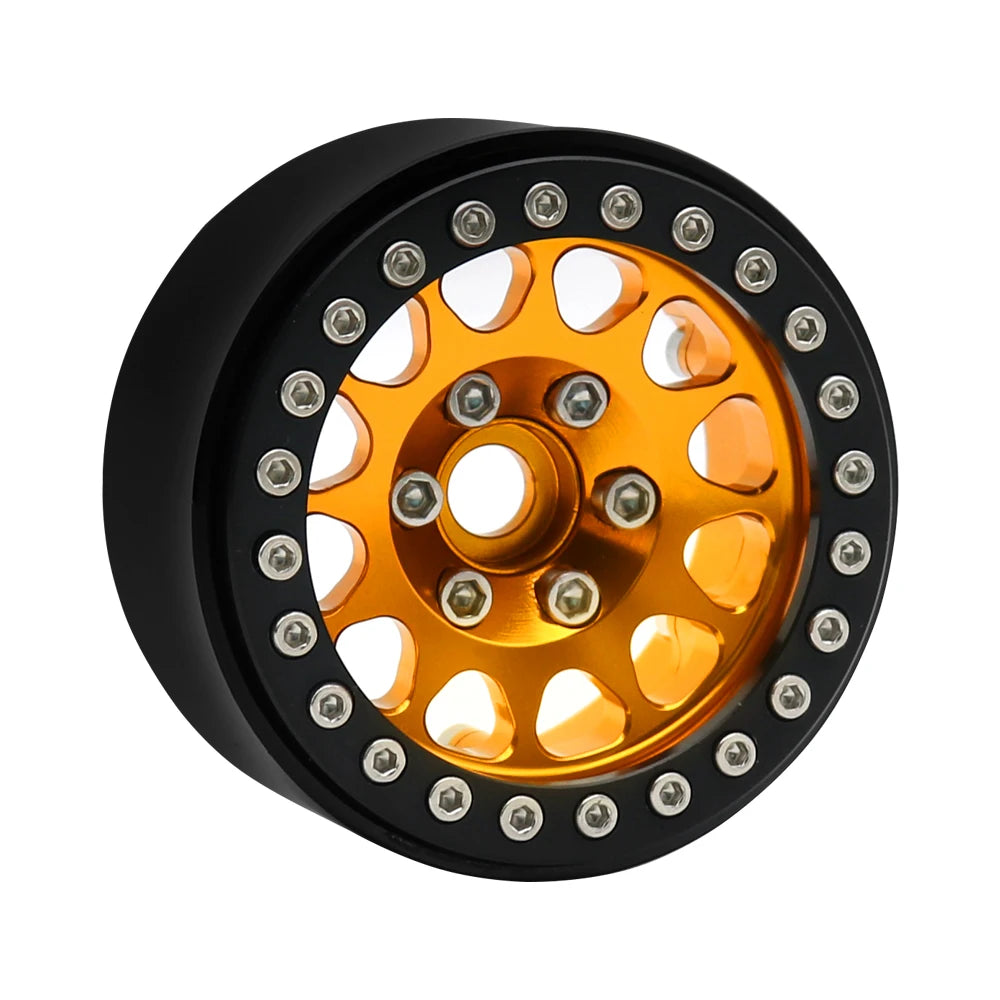 Metal 1.9 Beadlock Wheel Rim Hub for 1/10 Hsp Redcat Rc4wd WRAITH Tamiya Axial SCX10 D90 HPI RC Car Spare Part