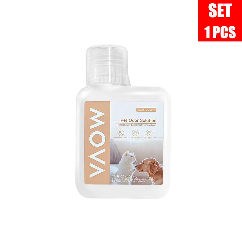 200ML AWH15-200M Pet Odor Solution Cleaning Solution for Mova All Series Robot Vacuum Cleaner Home Cleaning Kit Accessories